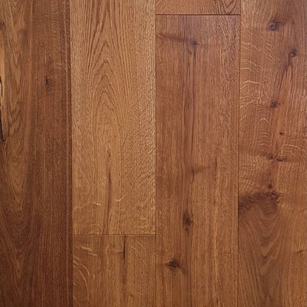 Паркетная доска Hajnowka Дуб Hubar R копчение масло воск