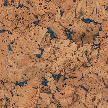 Пробковая стеновая панель Corkstyle Wall Design Monte Blue 600×300×3