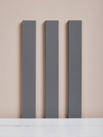 Ликорн Рейка МДФ Тёмно-серая 16х40х2800мм