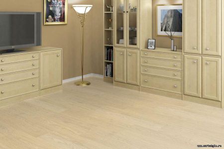Пробковые полы Corkstyle Wood Oak Creme 10х305х915мм