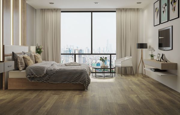 Кварц виниловое покрытие Stone Floor Дуб Старый Замок 305-9 НР