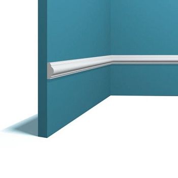 Молдинг под покраску Перфект Плюс P35 2000×25×12