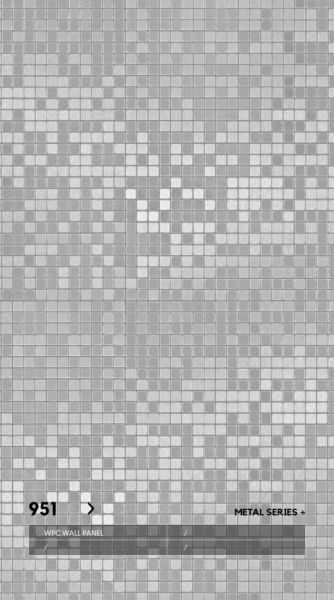 Стеновые панели Neogrupp Металлическая серия WPC 951 (1100*2800мм)