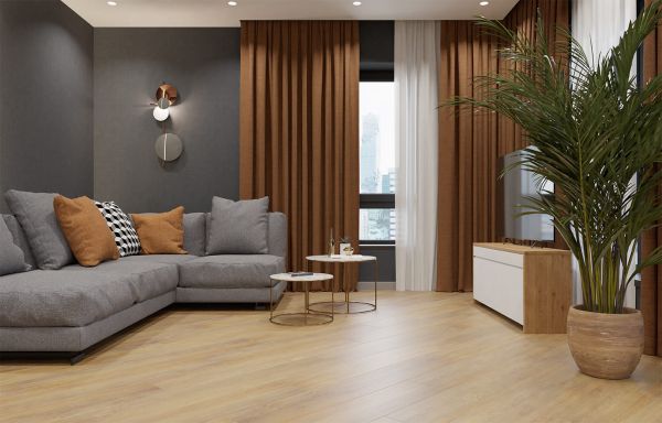 Кварц виниловое покрытие Stone Floor MSPC Дуб Яркий день 0061-7 MP