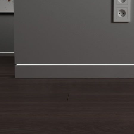 Скрытый профиль Invisible 60мм Черный муар/RAL 9005 14.5х60х2800мм