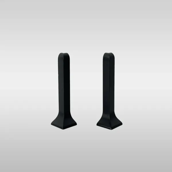 Угол алюминиевый внешний L-образный Черный  