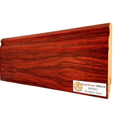 Плинтус МДФ ламинированный TeckWood Мербау 2150×100×16