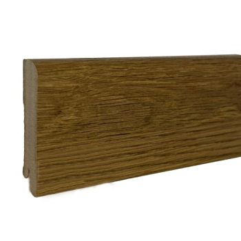 Плинтус МДФ ламинированный DeArtio Дуб светло-коричневый B302-16 2050×80×16