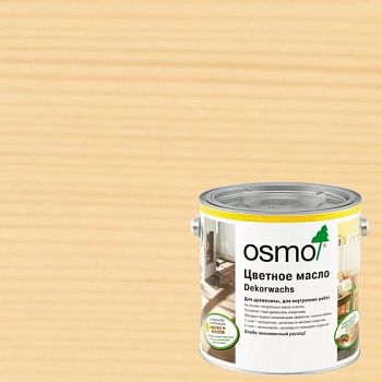 Масло с твердым воском для дерева Osmo Dekorwachs Transparent цвет 3136 Берёза шелковисто-матовый 0,125 л