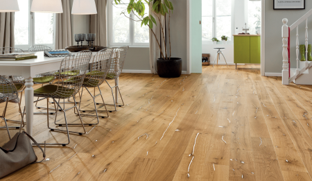 Инженерная доска Cora River  Oak Lena wild