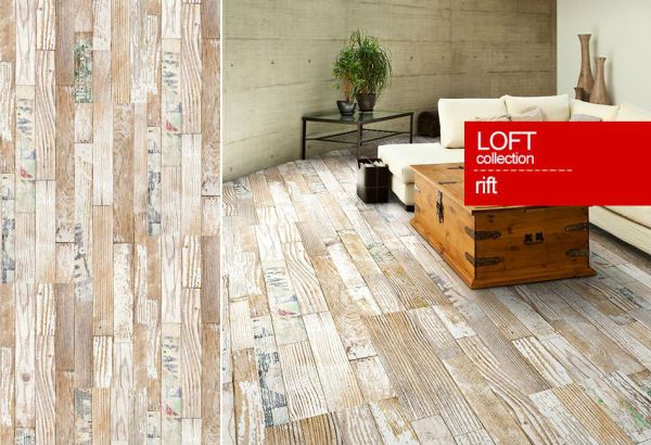 Пробковые полы Corkstyle Loft Rift 1235×305×10
