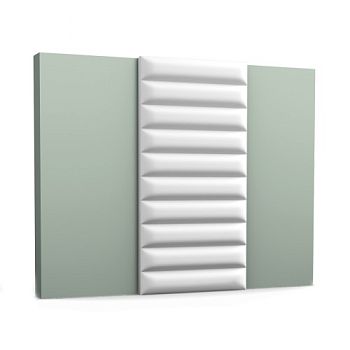 Стеновая панель под покраску Orac Decor W217 Pillow 2000×250×23