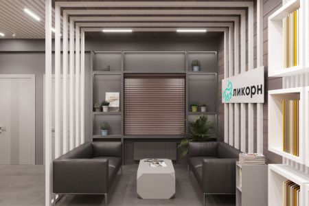 Ликорн Стеновая панель Брус декоративный белый матовый  40х70х2800мм