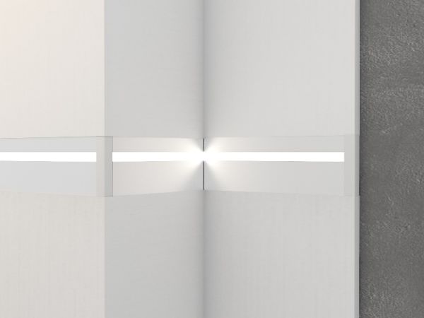 Плинтус кабельный с led подсветкой ALP-G80LF