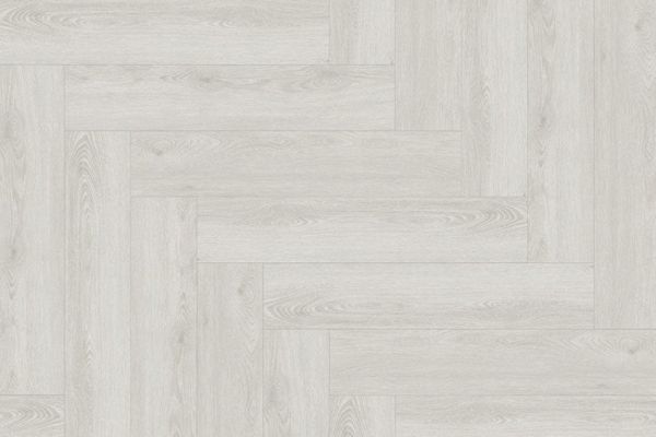 Кварц виниловое покрытие Floor Factor SPC HERRINGBONE Английская елочка White smoke oak (HB.02)