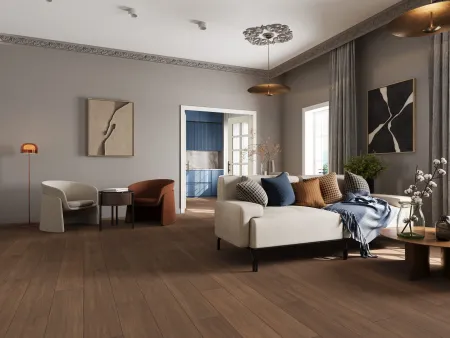 Ламинат Eversense EL2153 Дуб Каселла Коричневый