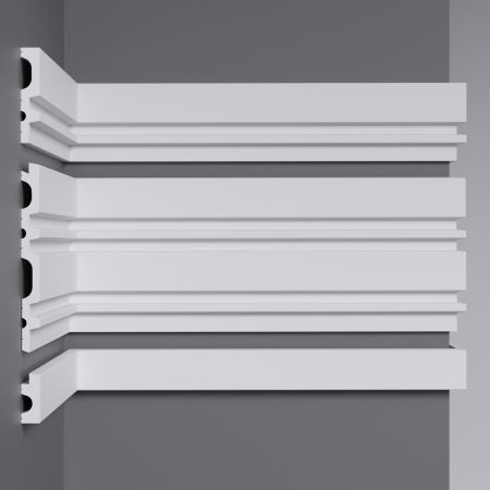 Стеновая панель под покраску Decomaster D318 2900×122×12