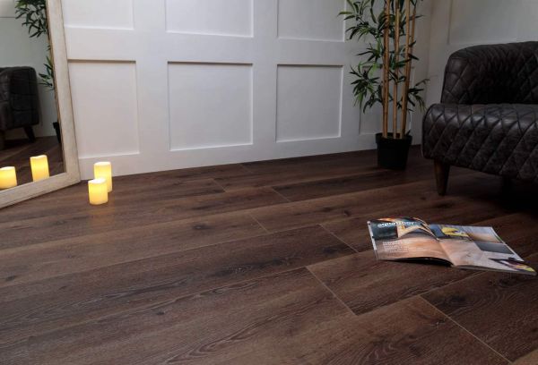 Кварц виниловое покрытие Aquafloor RealWood XL AF8010XL 1524 x 228 x 8 мм