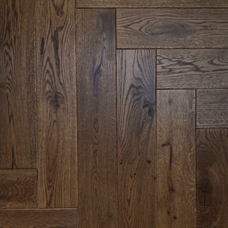 Инженерная доска GoldenWood Английская Елочка Дуб Коньяк Рустик