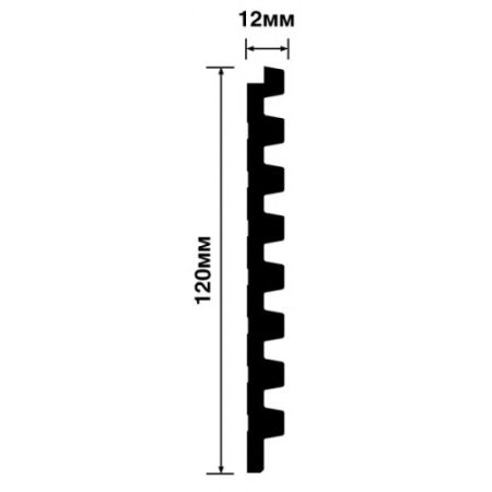 Стеновая панель Hiwood  LV129 NP 2700×120×12