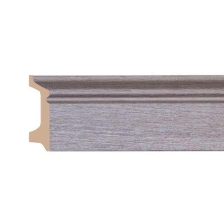 Плинтус Decomaster Дуб капучино D122-77 2400×78×21