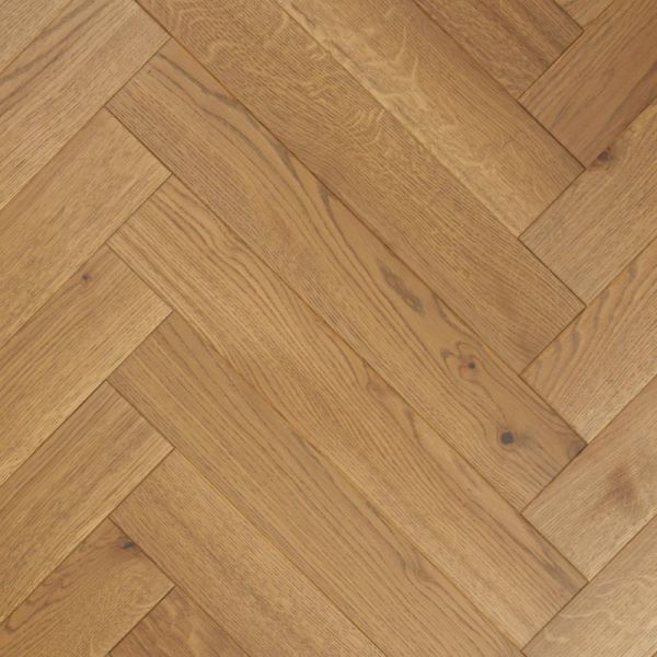 Инженерная доска GoldenWood Английская Елочка Дуб Порто 14*85*510мм