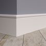 Плинтус Evrowood МДФ Белый PN 030 2000×80×16