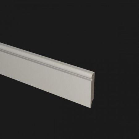 Плинтус Evrowood МДФ Белый PN 030 2000×80×16
