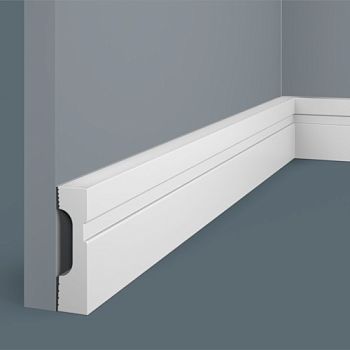 Плинтус под покраску Cosca Decor Экополимер PX029 2000×70×19