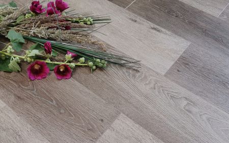 Кварц виниловое покрытие Stone Floor Дуб Брауни коричневый 1519-8 НР