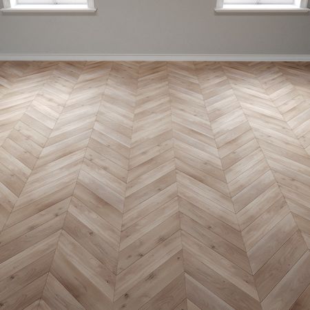 Инженерная доска Legend Французская Елочка Дуб White coffe