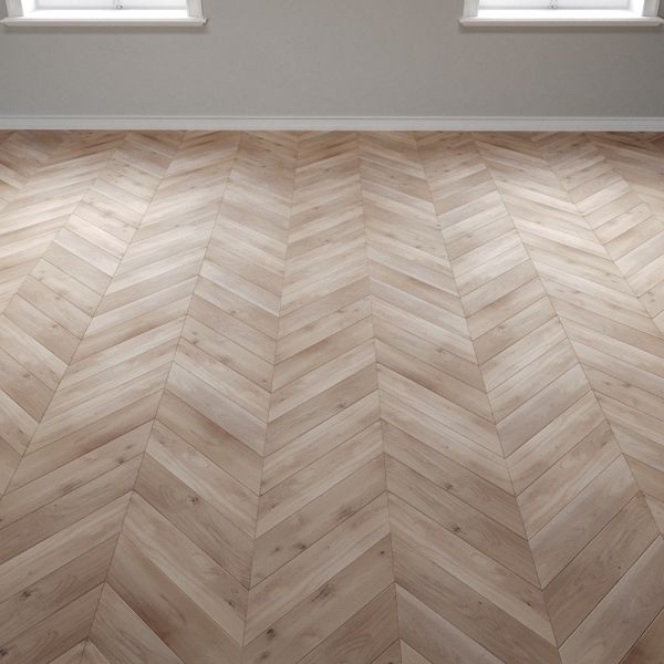 Инженерная доска Legend Французская Елочка Дуб White coffe