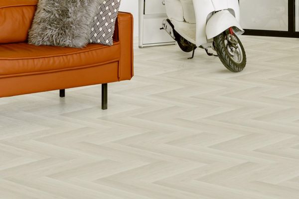 Кварц виниловое покрытие Floor Factor SPC HERRINGBONE Английская елочка Cloud oak (HB.18)
