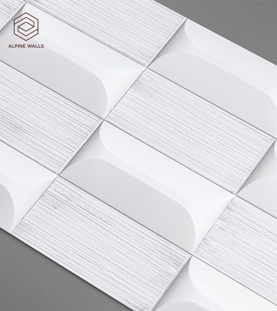 Стеновая панель под покраску Alpine Walls Geometrium ECOGR0210W 1200*600*25