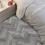 Пробковые полы Corkstyle Chevron Silver 1235×305×10