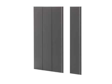 Ликорн Стеновая панель Скандинавская МДФ Белая матовая