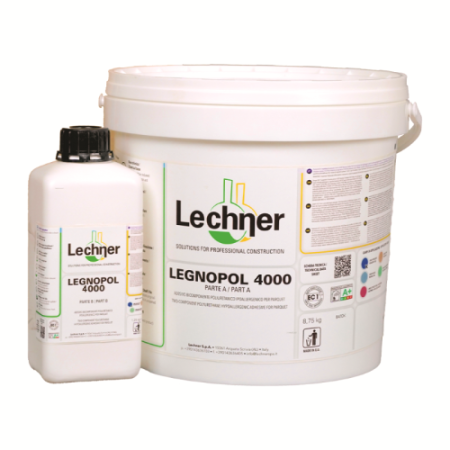 Lechner Двухкомпонентный полиуретановый клей LEGNOPOL 4000 10кг