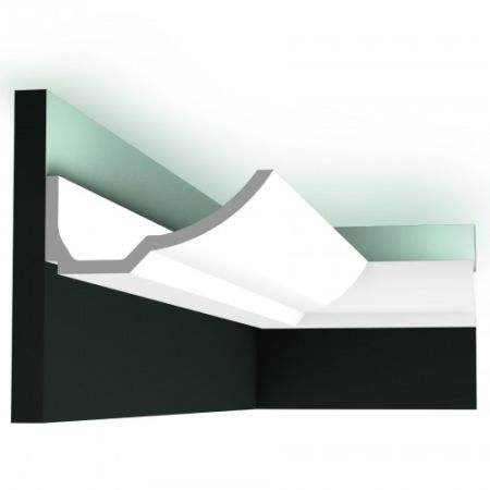 Карниз Orac Decor  с подсветкой Boat C351 173х74 мм