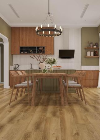 Инженерная кварц-виниловая плитка Alpine Floor Premium 12 Дуб Дюна ECO 24-6 1524×228×12