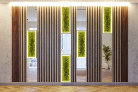 Ликорн Рейка МДФ Тёмно-серая 16х40х2800мм