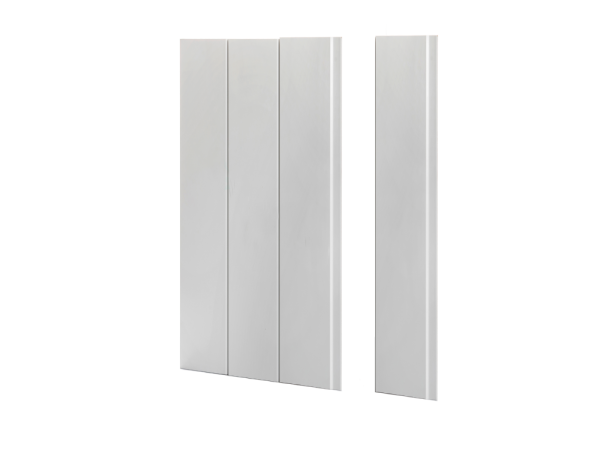 Ликорн Стеновая панель Скандинавская МДФ чёрная матовая