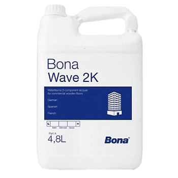 Паркетная химия Bona Лак Bona Wave 2х компонентный  5 л