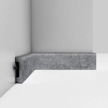 Плинтус Decomaster Бетон D234-1629 2400×58×16