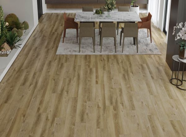 Инженерная кварц-виниловая плитка Alpine Floor Premium 12 Дуб Серена ECO 24-5 1524×228×12