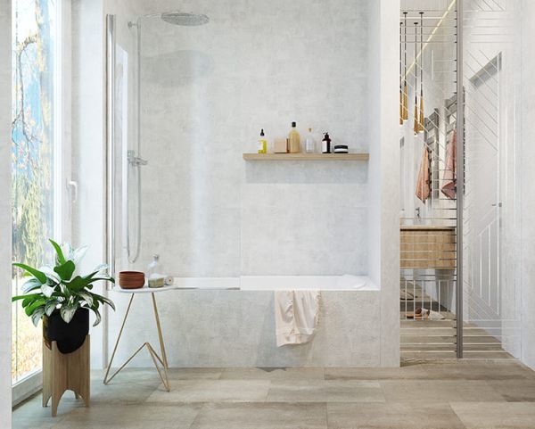 Кварц виниловое покрытие Stone Floor Плитка Бежевая  237-Y НР