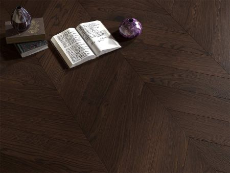 Инженерная доска Gran Parte Французская Ёлочка Дуб РОБУСТА / ROBUSTA НАТУР-КЛАССИК