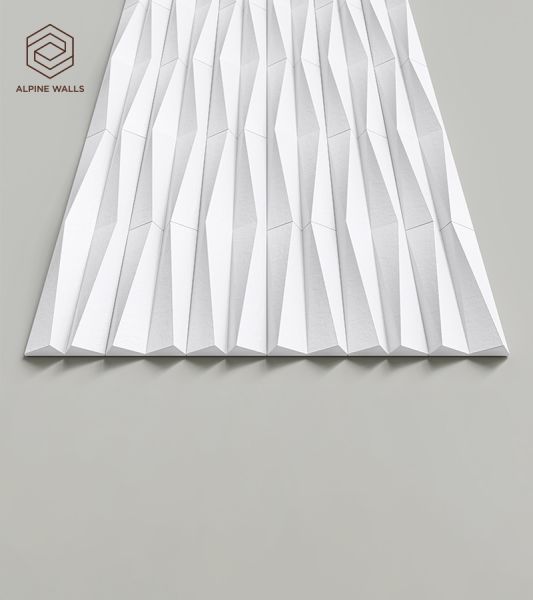 Стеновая панель под покраску Alpine Walls Geometrium  ECOGR0205W  1200*600*25