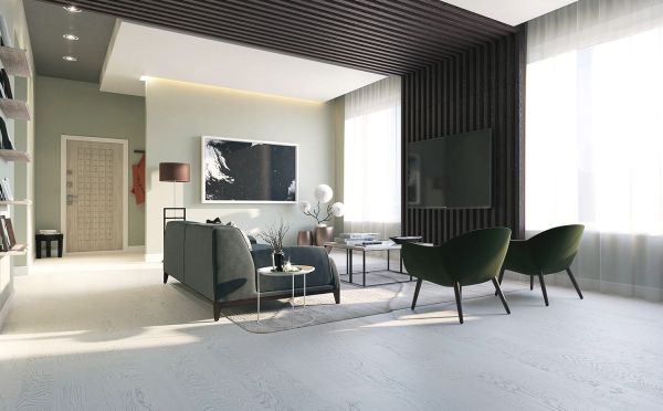 Паркетная доска Polarwood Дуб Milky Way Matt