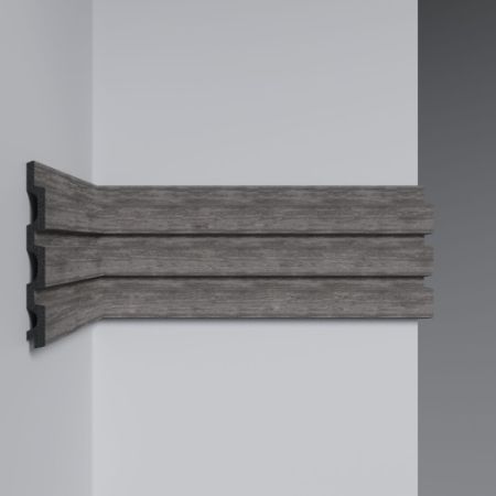 Стеновая панель Decomaster Eco Line D316-87 Дуб титан 2900×122×12