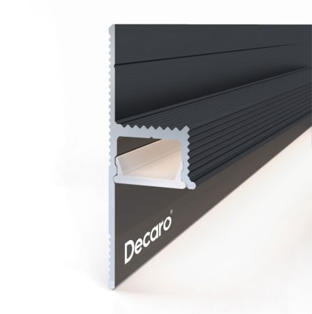 Универсальный профиль Черный матовый D002